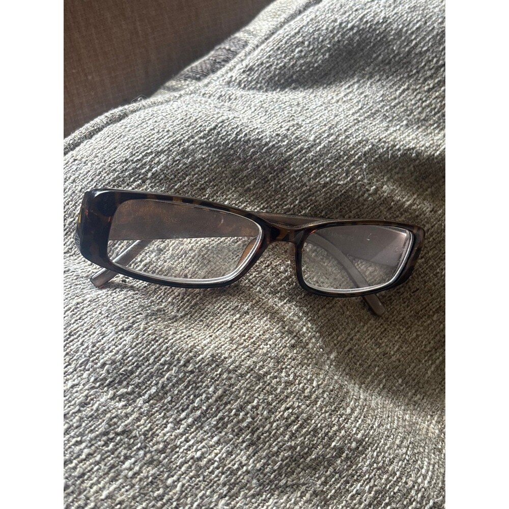 Jones New York JNR005 EKP Brown Tortoise Rectangle Eyeglasses Frames 53-17-140 - Picture 11 of 11